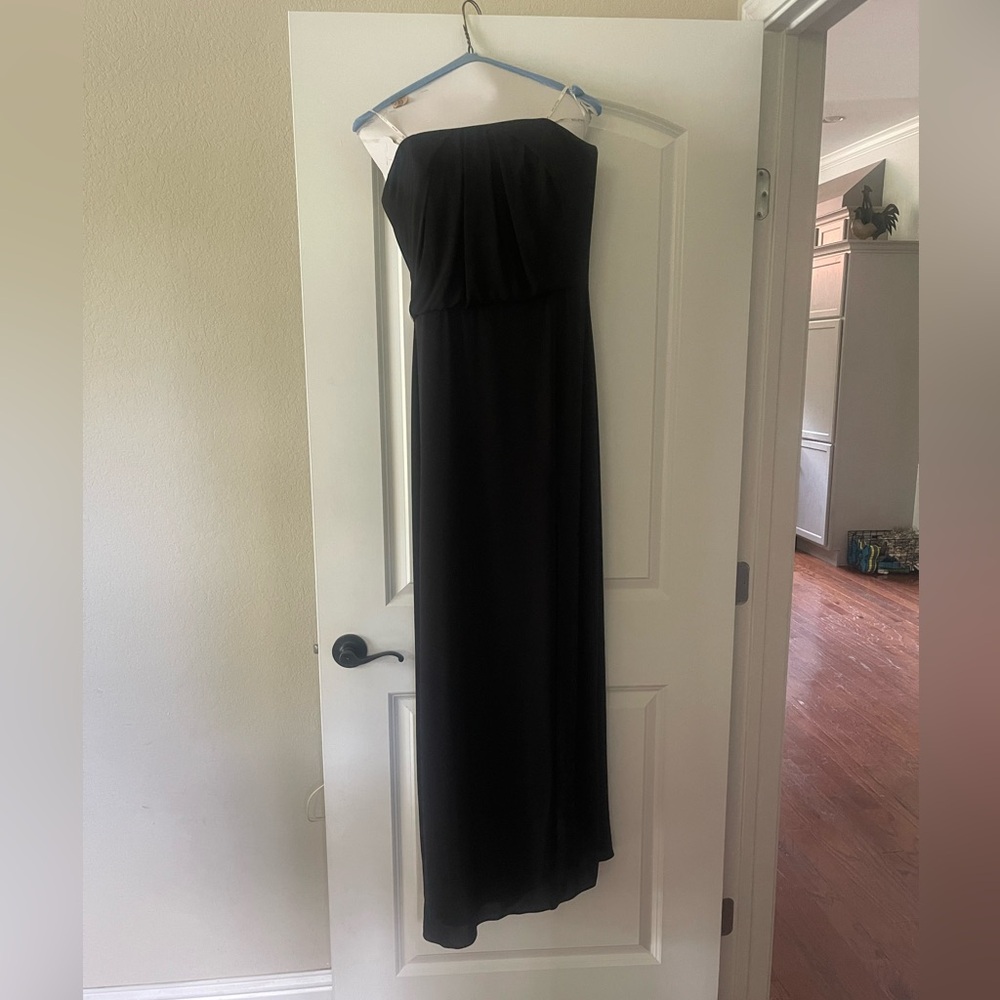 Halston Heritage black gown